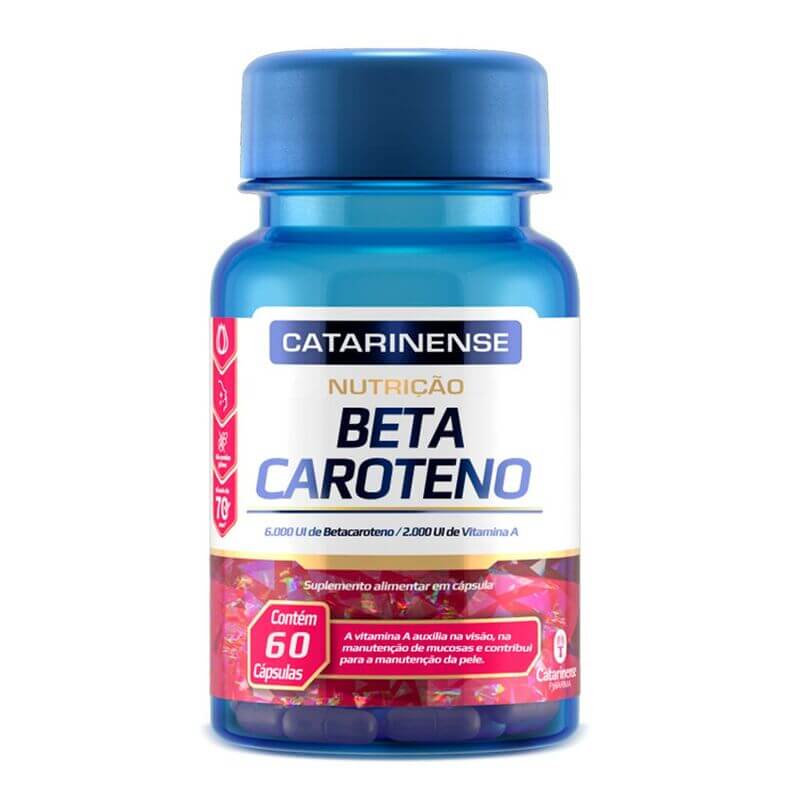 Beta caroteno 60 cápsulas - Catarinense