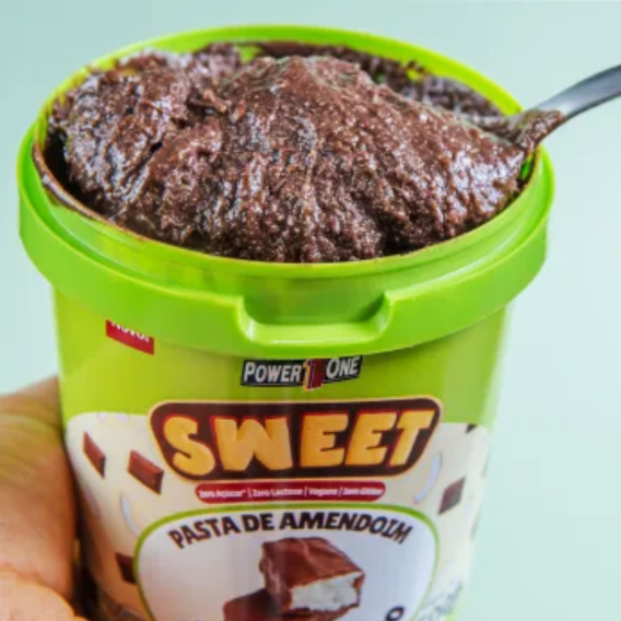Pasta de Amendoim Sweet Power1One - Chocolate e Coco 500 G