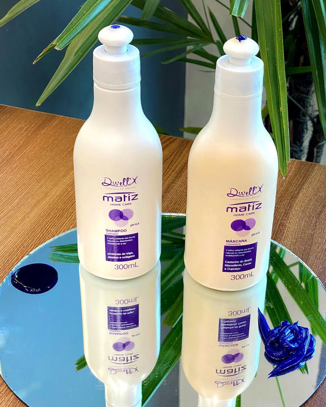 Kit Shampoo  300 ml e Mascara  300 ml  Matiz Home Care  Dwell'X