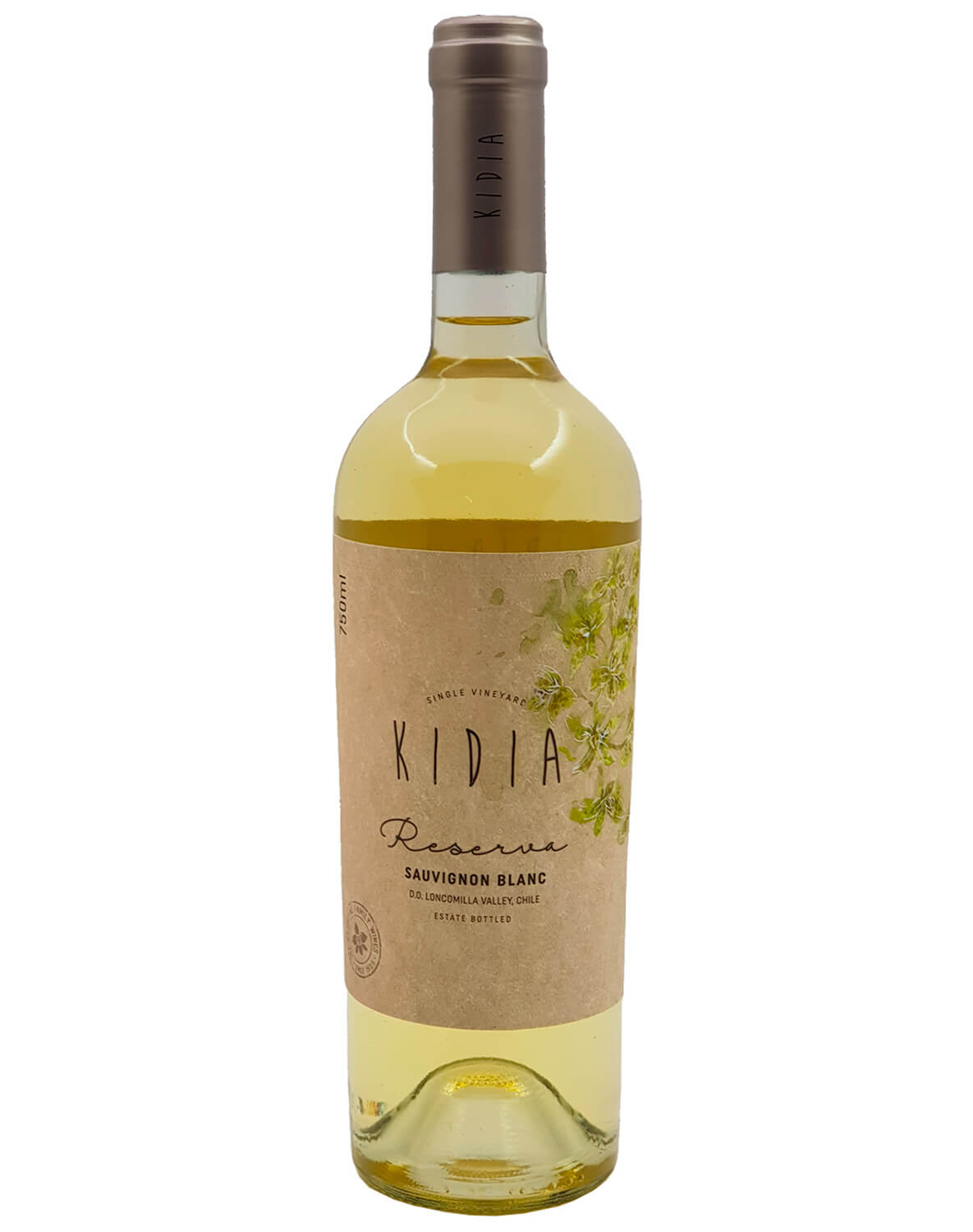 Vinho Branco Kidia Reserva Sauvignon Blanc D.O. Vale do Loncomilla 2018