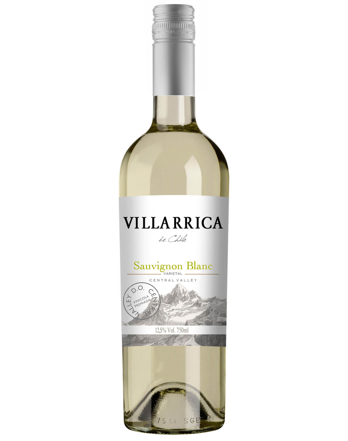 Vinho Branco Villarrica De Chile Sauvignon Blanc D.O. Vale Central 2019