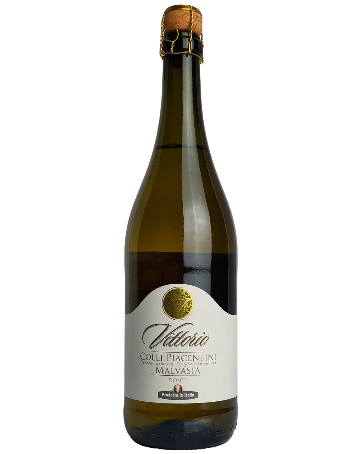 Vinho Frisante Branco Vittorio Colli Piacentini D.O.C. Malvasia Dolce 2017