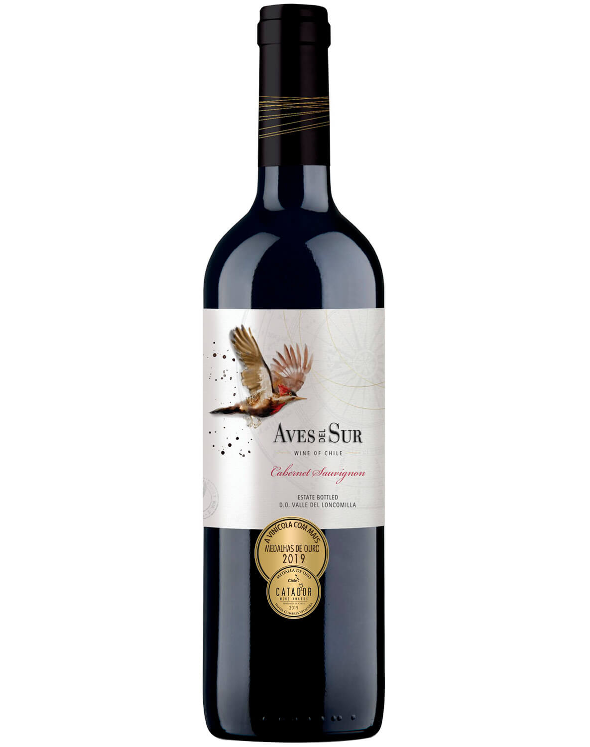 Vinho Tinto Aves Del Sur Cabernet Sauvignon D.O. Vale do Loncomilla 2019