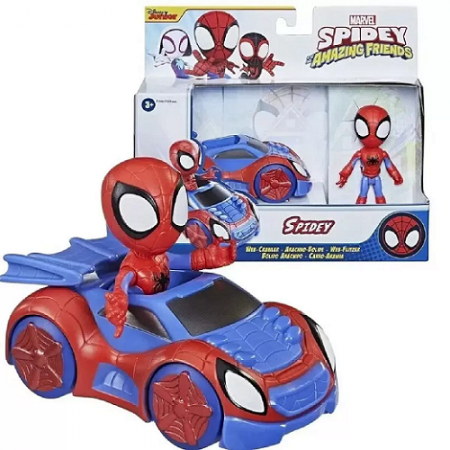 Boneco e Veículo Homem-Aranha Spidey - Hasbro