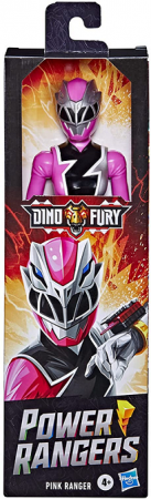 Boneco Power Rangers Dino Fury Rosa - Hasbro