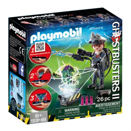 Playmobil Caça Fantasma Monstros Holográficos Raymond Stantz
