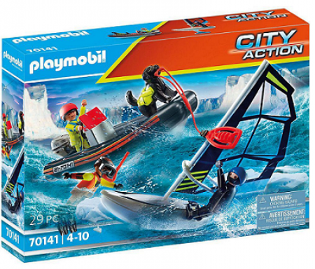 Playmobil City Action - Resgate na Água com Cachorro