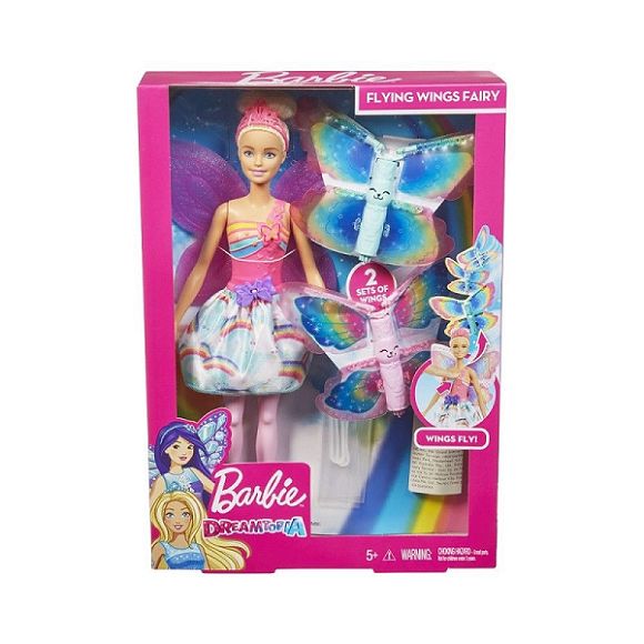 Barbie Fada Asas Voadoras Dreamtopia - Mattel