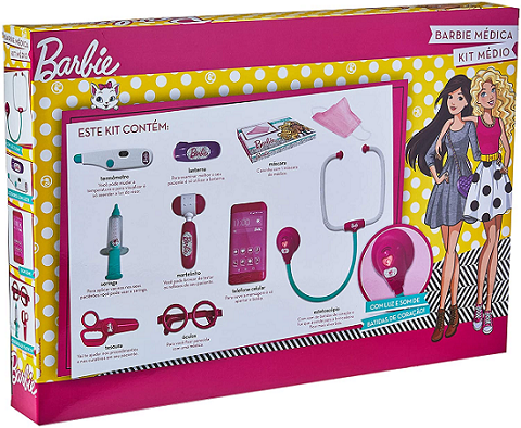 Barbie Médica Kit Médio - Fun
