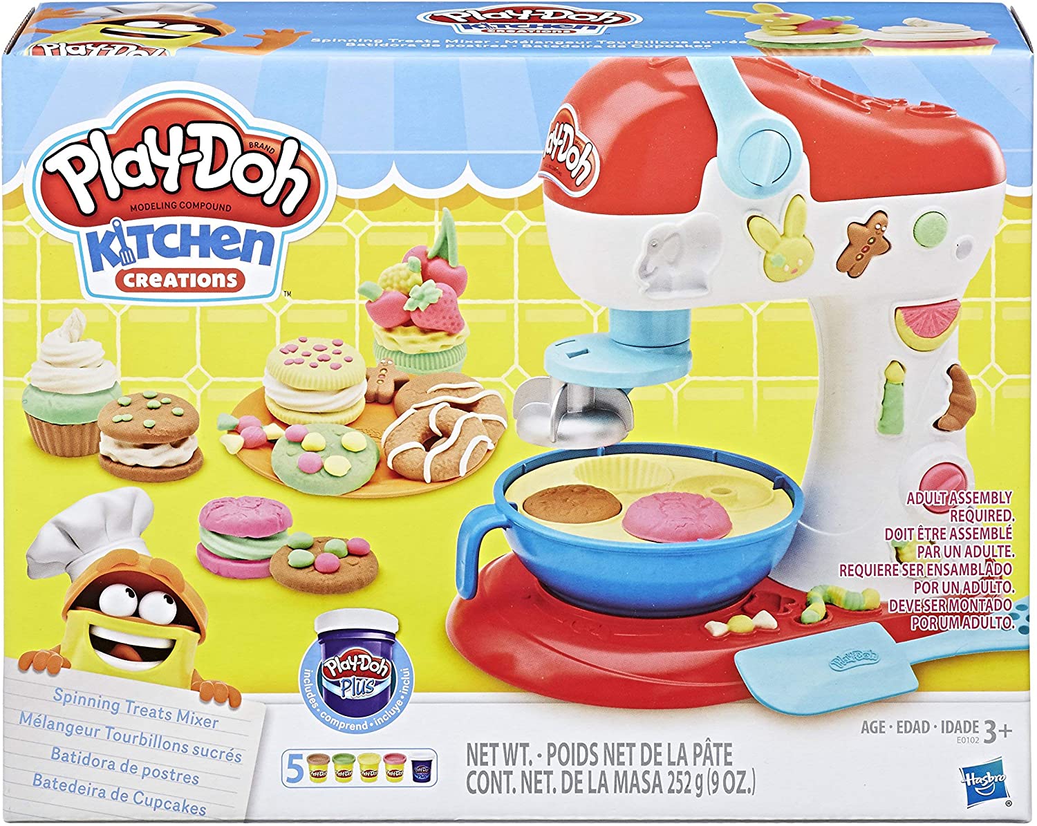 Massinha Play-Doh Batedeira Cupcake - Hasbro