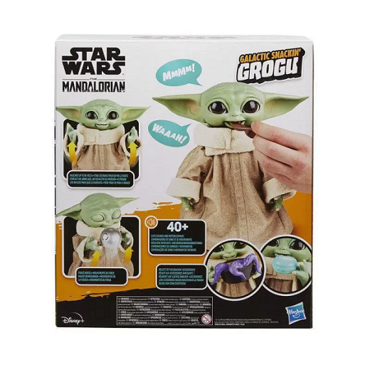 Boneco Star Wars Baby Yoda Galactic Snackin Grogu - Hasbro