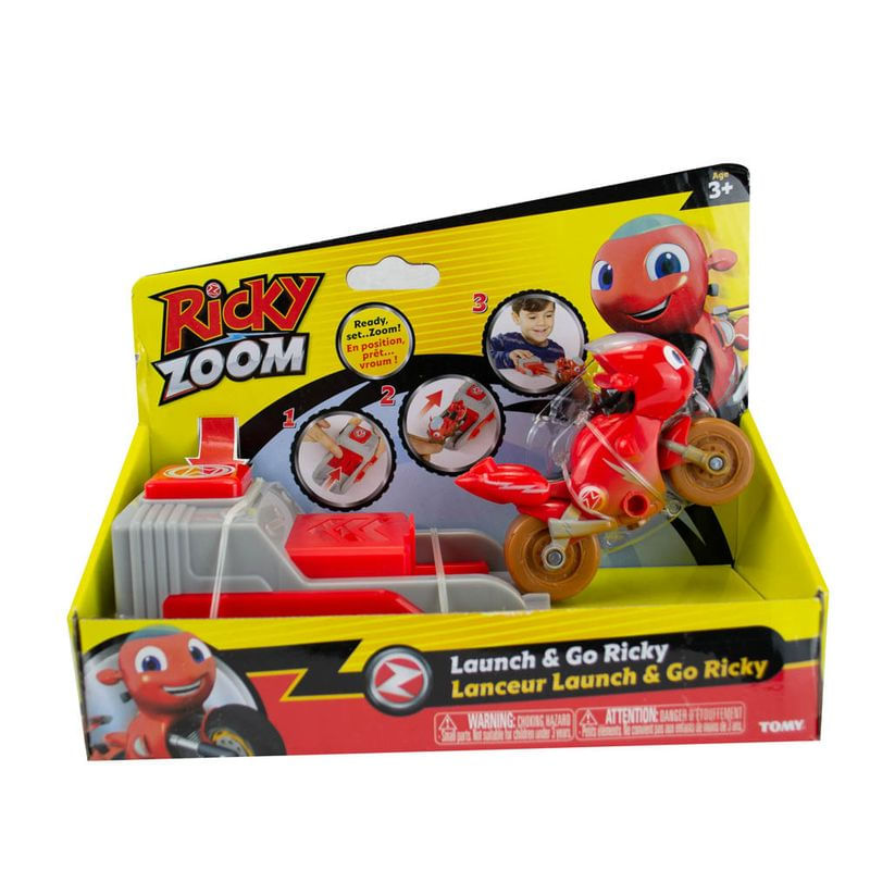 Brinquedo Ricky Zoom Com Lançador Sortidos - Sunny