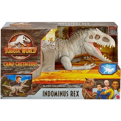 Dinossauro Jurassic World Indominus Rex Super Colossal