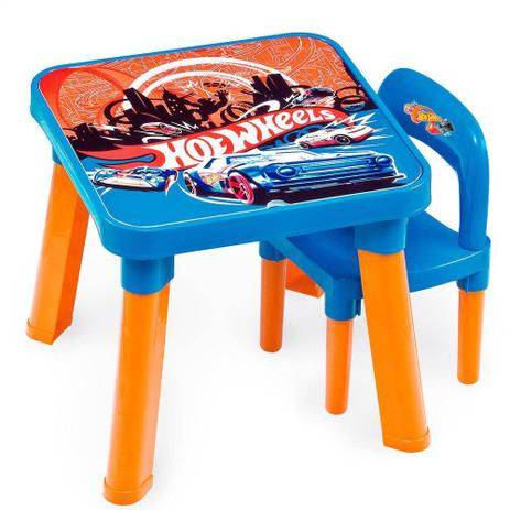 Mesa com Cadeira Hot Wheels - Mattel