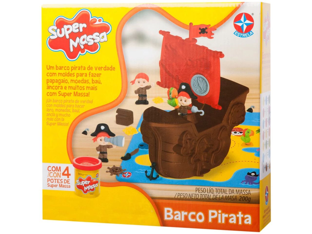 Super Massa Barco Pirata - Estrela
