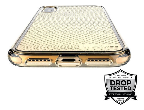 Capa Prodigee Safatee Gold Compatível com iPhone X/XS