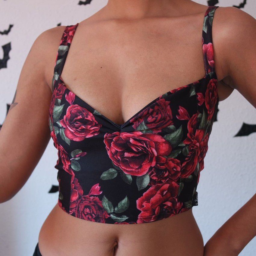 Cropped Sexy Roses