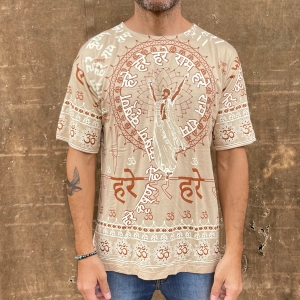 Camiseta Masculina Estampada Hare Krishna