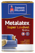 Metalatex Acrílico Semi Brilho Branco 18L