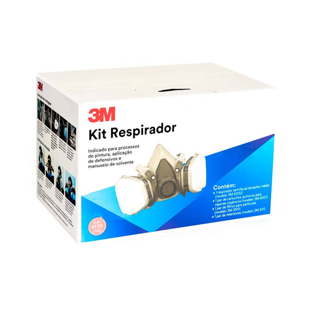 Kit Respirador para Pintura 6200/06 HB004628556