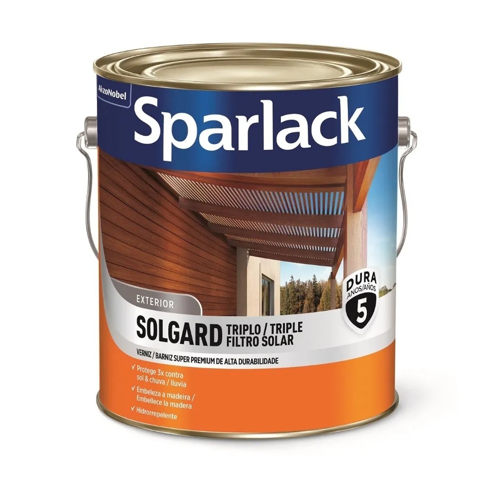 Sparlack Solgard Triplo Filtro Solar Brilhante 3,6L