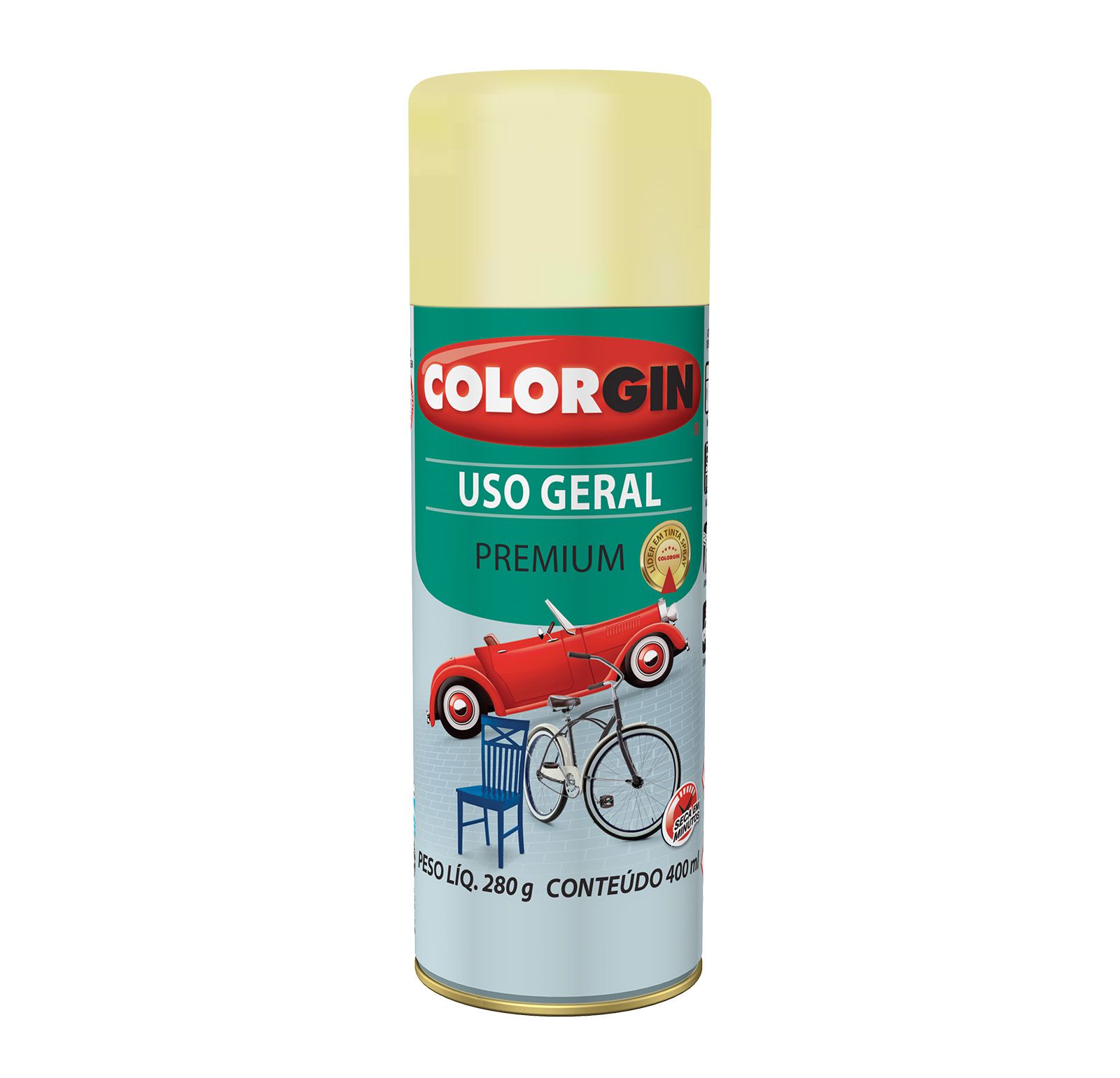 Spray Colorgin Uso Geral Amarelo Brastemp 5522