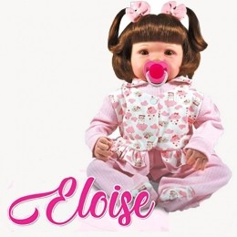 Boneca Bebê Reborn - Coleção Doll Realist - Eloise - Sid-Nyl 
