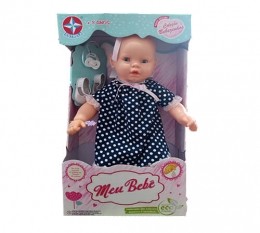 Boneca Meu Bebê - Vestidos Sortidos - 60 cm - Estrela