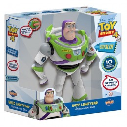 Boneco Com Som - Articulado - Toy Story 4 - Buzz Lightyear - 25 cm - Toyng