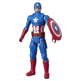 Boneco Capitão América - 30 Cm - Titan Heroes - Marvel - Avengers -  Hasbro