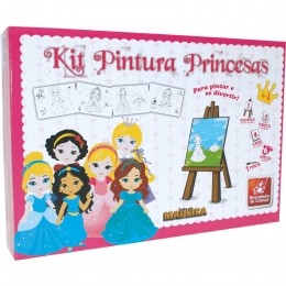 Kit de Pintura - Princesas - Brincadeira de Criança