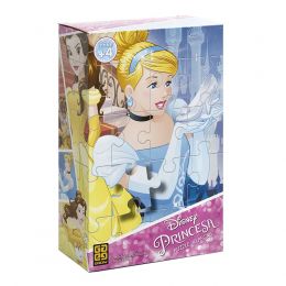 Quebra-Cabeça - Princesas Disney - 30 peças - Grow
