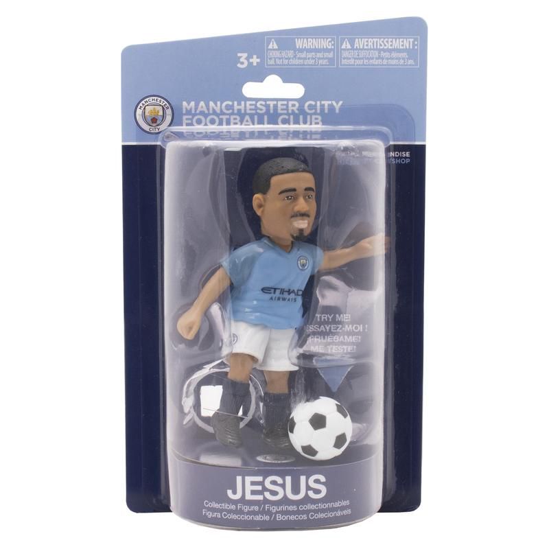 Boneco Colecionável - Gabriel Jesus - Manchester City FC - Futebol e Magia