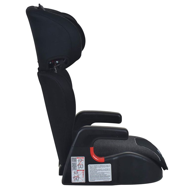 Cadeira para Auto - Protege - 15 a 36 Kg - Reclinável - Mescla Preto - Burigotto