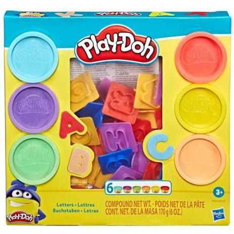 Conjunto de Massinhas Play-Doh - Letras - Hasbro