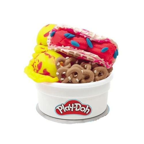 Conjunto De Massinhas - Play-Doh - Rollzies Sorvete - Hasbro