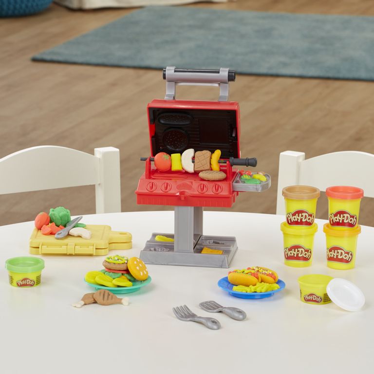 Conjunto de Massinhas - Play-Doh Kitchen - Dia De Churrasco - Hasbro