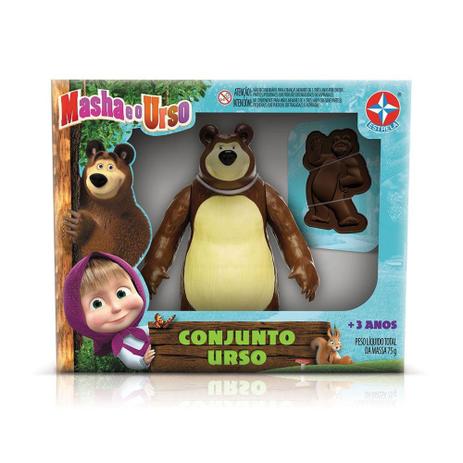 Boneco Urso - Masha e o Urso - Estrela