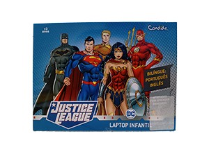 Laptop Infantil - DC - Liga da Justiça - Candide