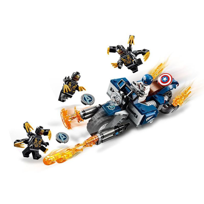Lego - Vingadores Ultimato - Capitão América: Ataque Outriders - 76123