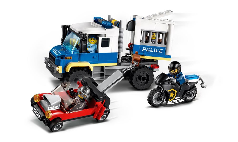 Lego City - Transporte de Prisioneiros da Polícia - 244 Peças - 60276
