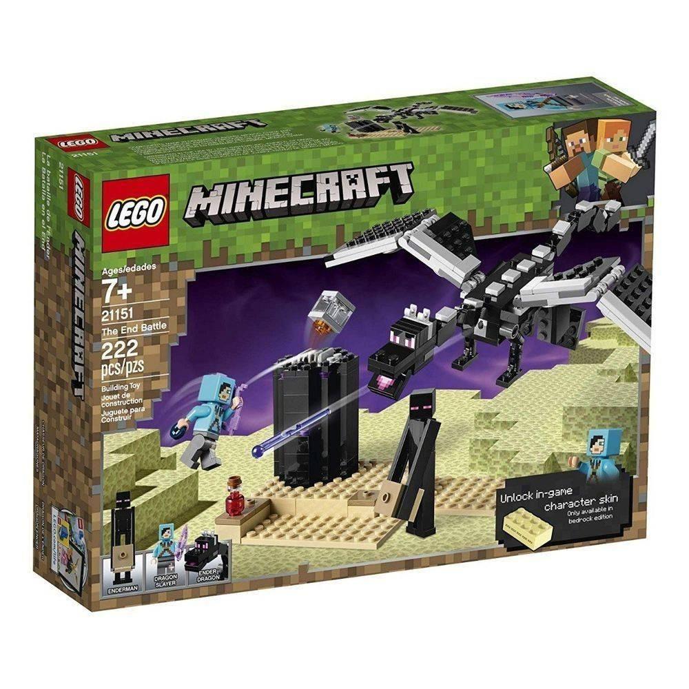 Lego Minecraft - Batalha Final - 222 peças - 21151