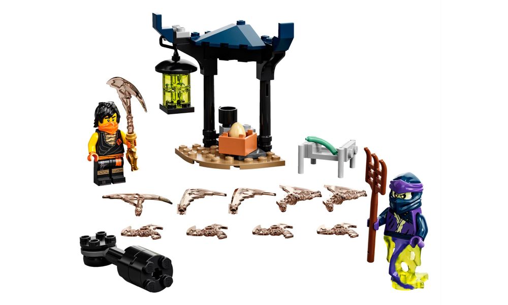 Lego Ninjago - Conjunto de Combate Épico - Cole vs Guerreiro Fantasma - 51 peças - 71733