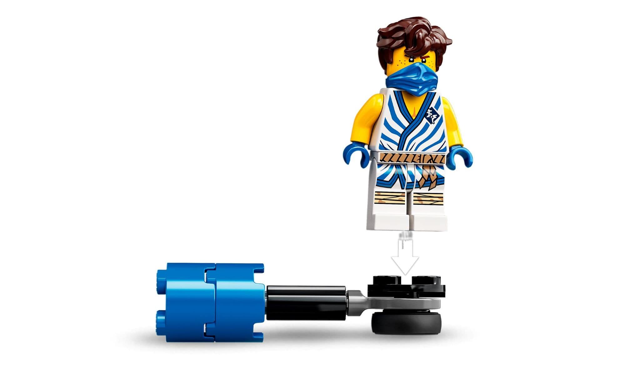 Lego Ninjago - Conjunto de Combate Épico - Jay vs Serpentine - 69 Peças - 71732