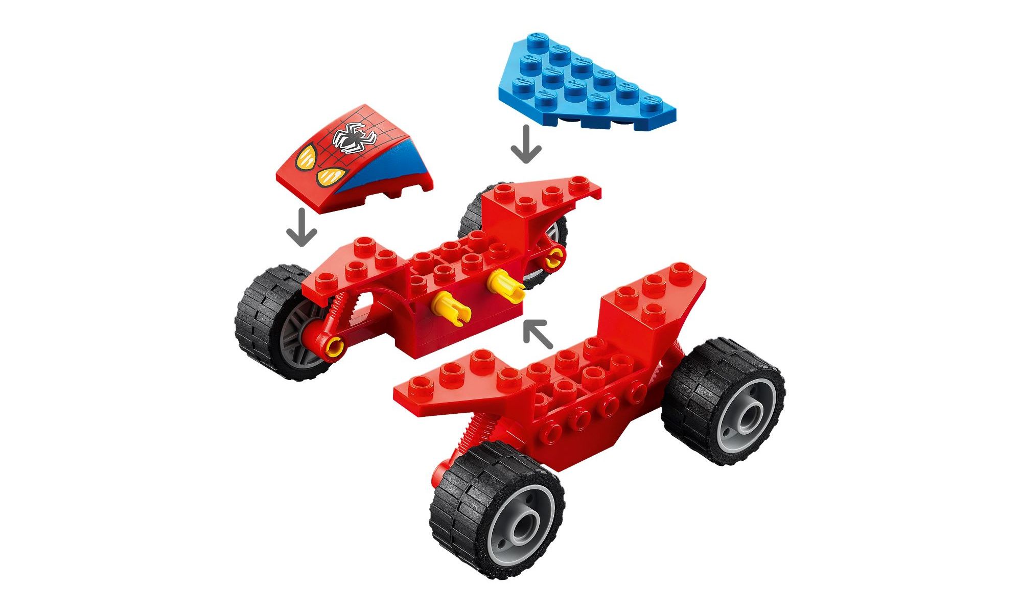 Lego Marvel - Confronto Homem-Aranha e Homem-Areia - 45 Peças - 76172