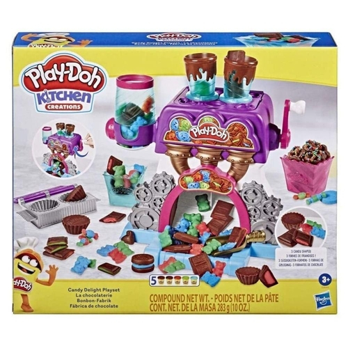 Conjunto de Massinhas - Play-Doh Kitchen Creation - Fábrica de Chocolate - Hasbro 