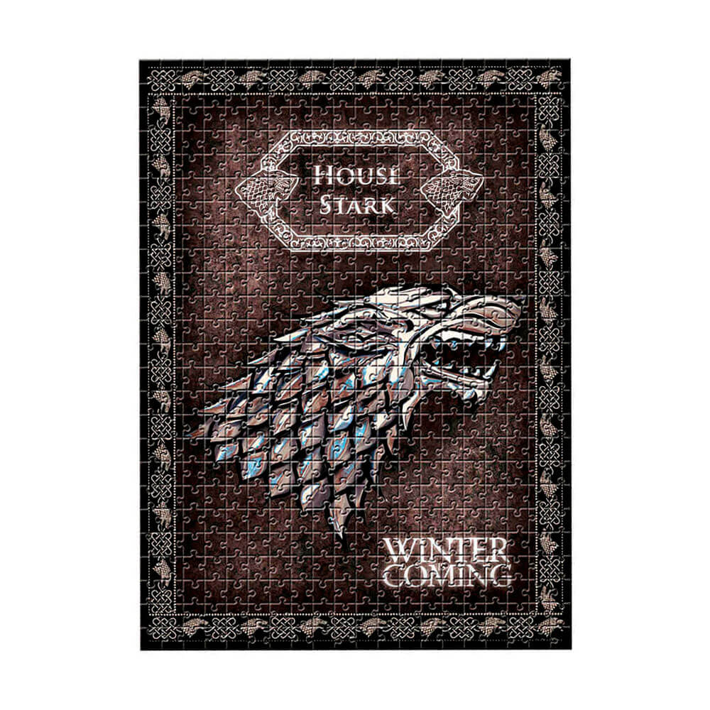 Quebra-Cabeça - Casa Stark - Game of Thrones - 500 Peças - Estrela
