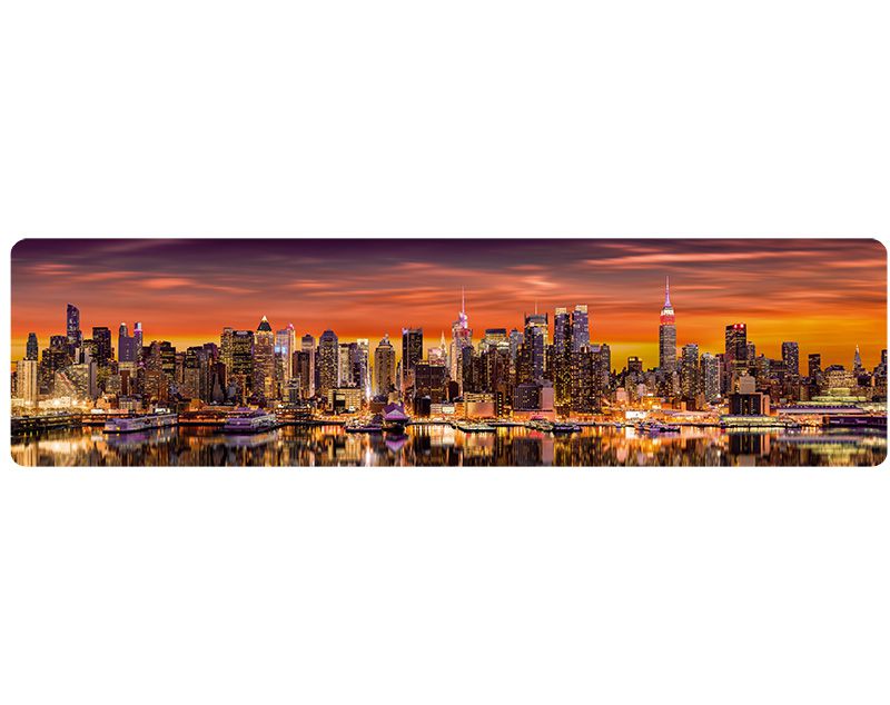 Quebra-Cabeça Panorâmico - Skyline de Manhattan - 1500 Peças - Toyster