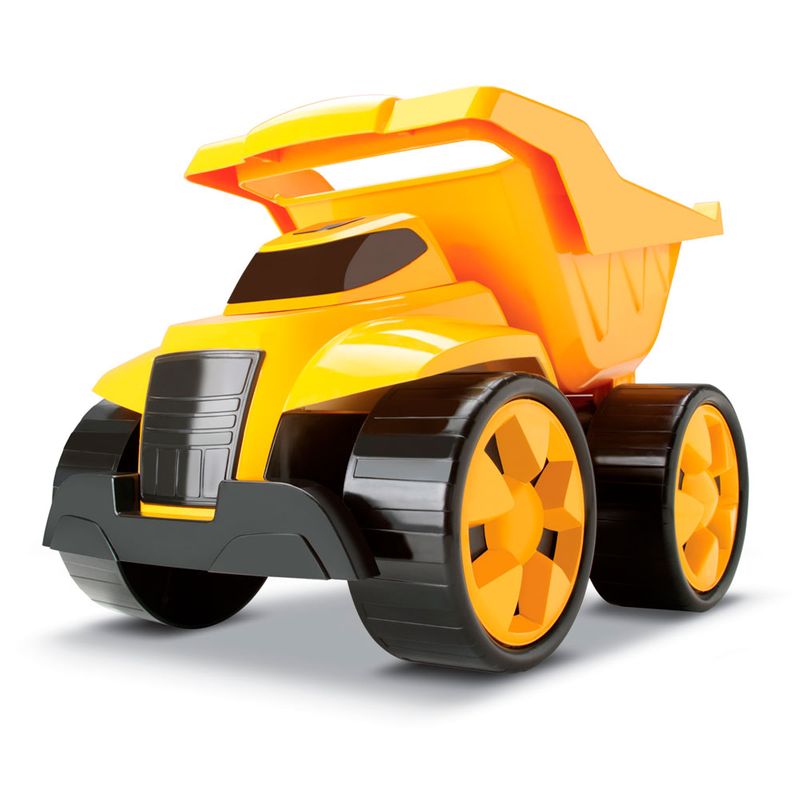 Veículo de Construção - Caminhão e Trator 2 em 1 - Cardoso Brinquedos