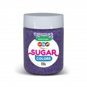 Açúcar Colorido Sugar Colors Roxo 200g